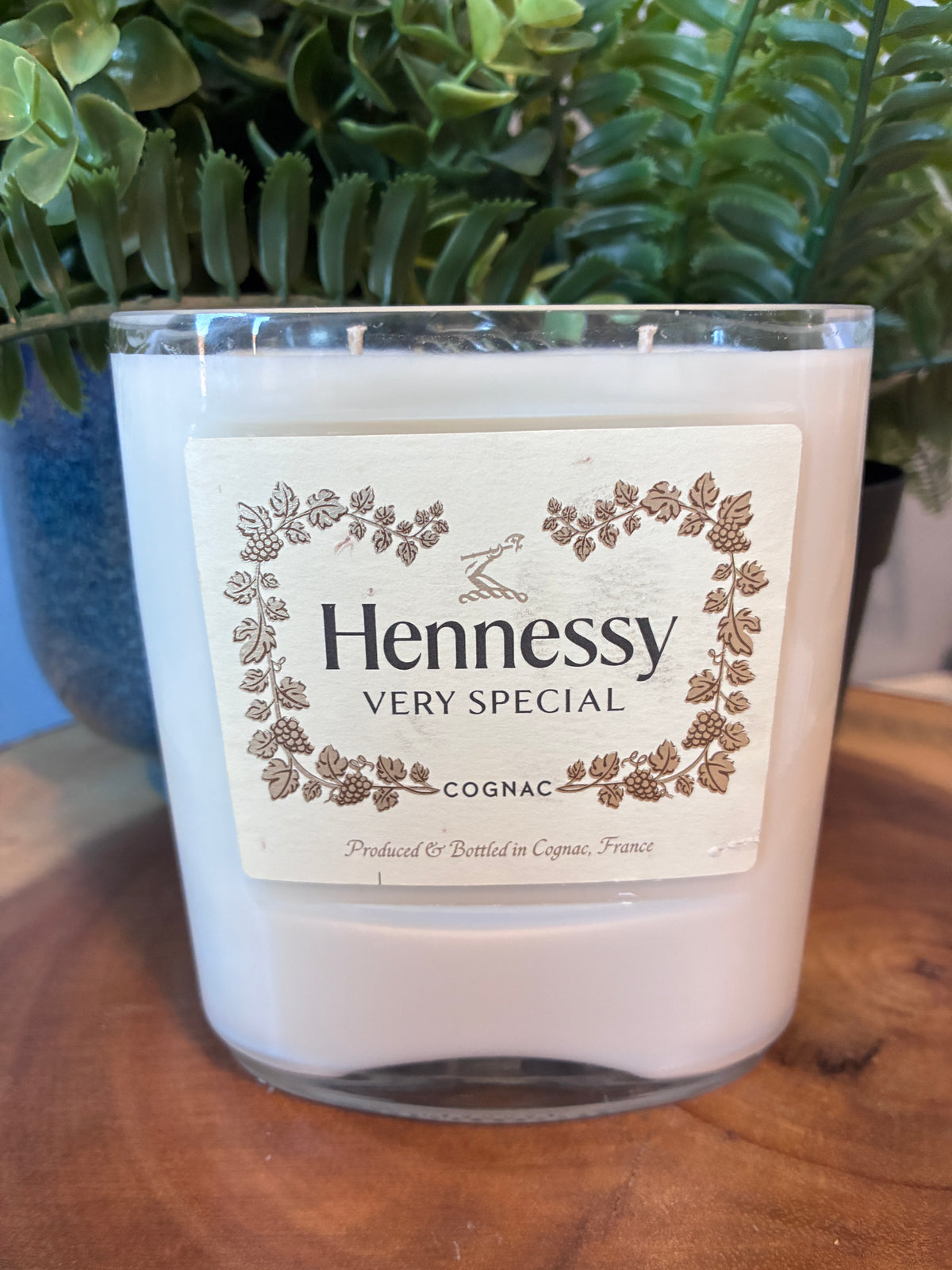 Hennessy Cognac Bottle Candle