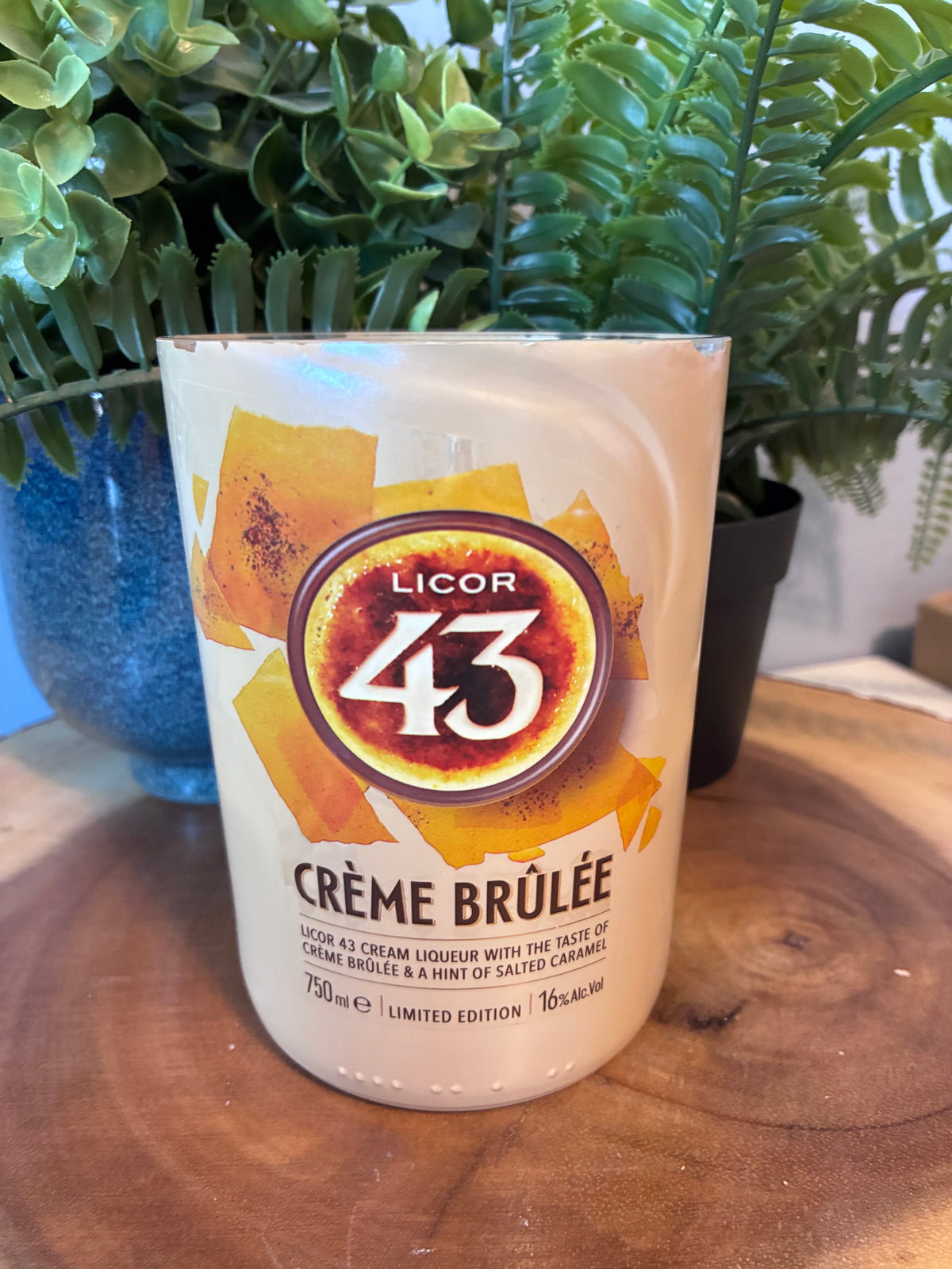 Licor 43 Cream Liqueur Bottle Candle