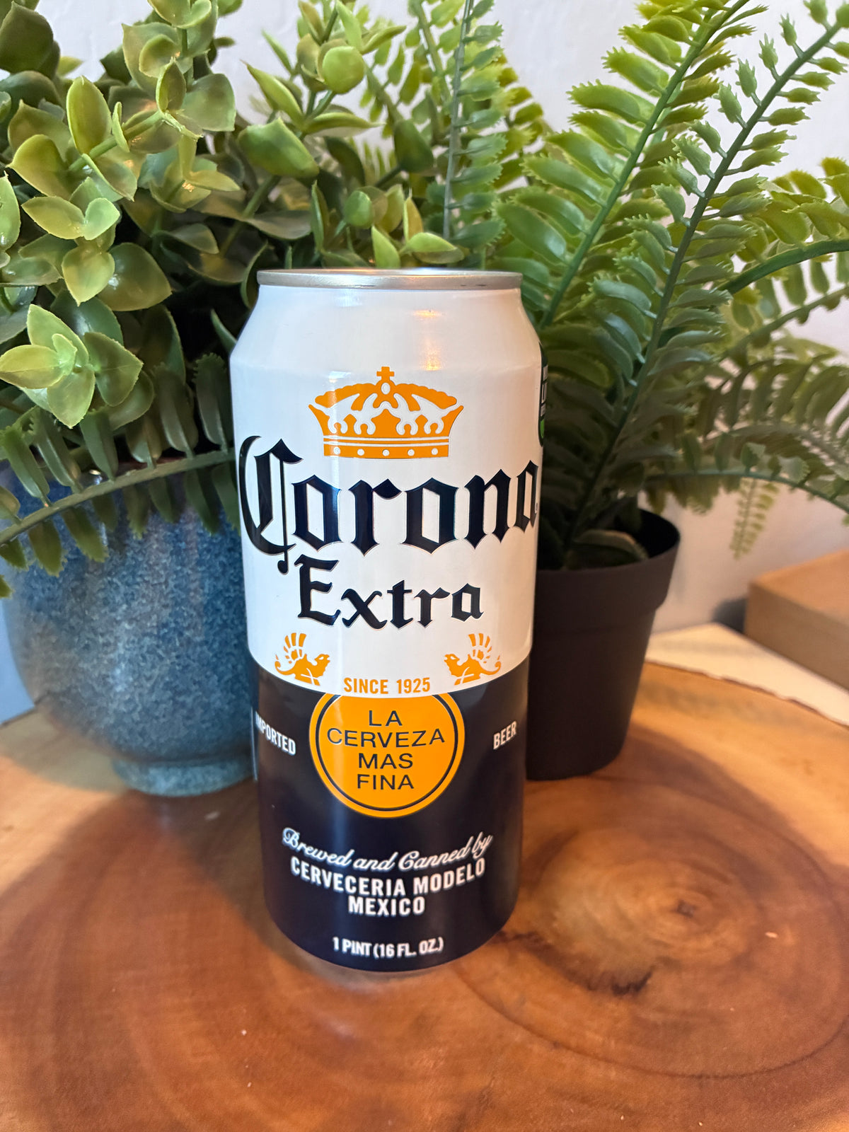 Corona Beer Can Candle