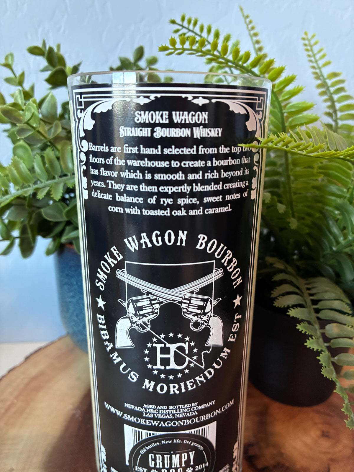 Smoke Wagon Bourbon Whiskey Candle
