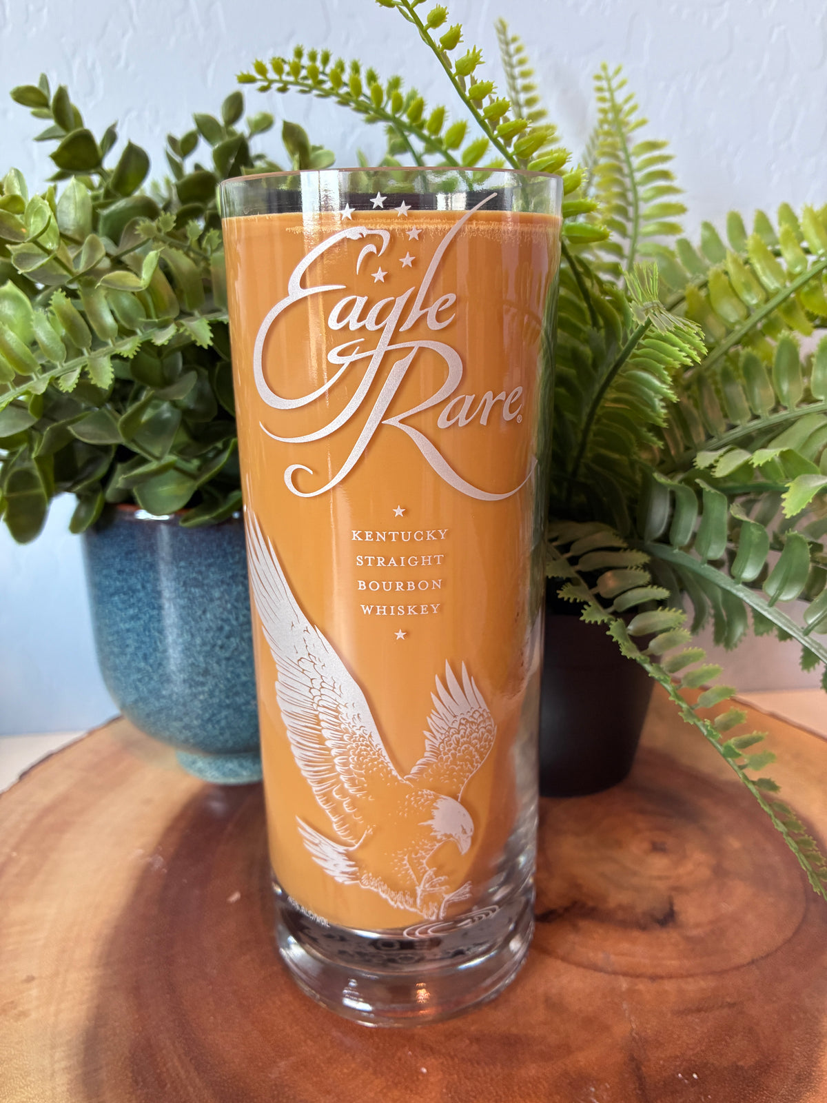 Eagle Rare Bourbon Whiskey Bottle Candle