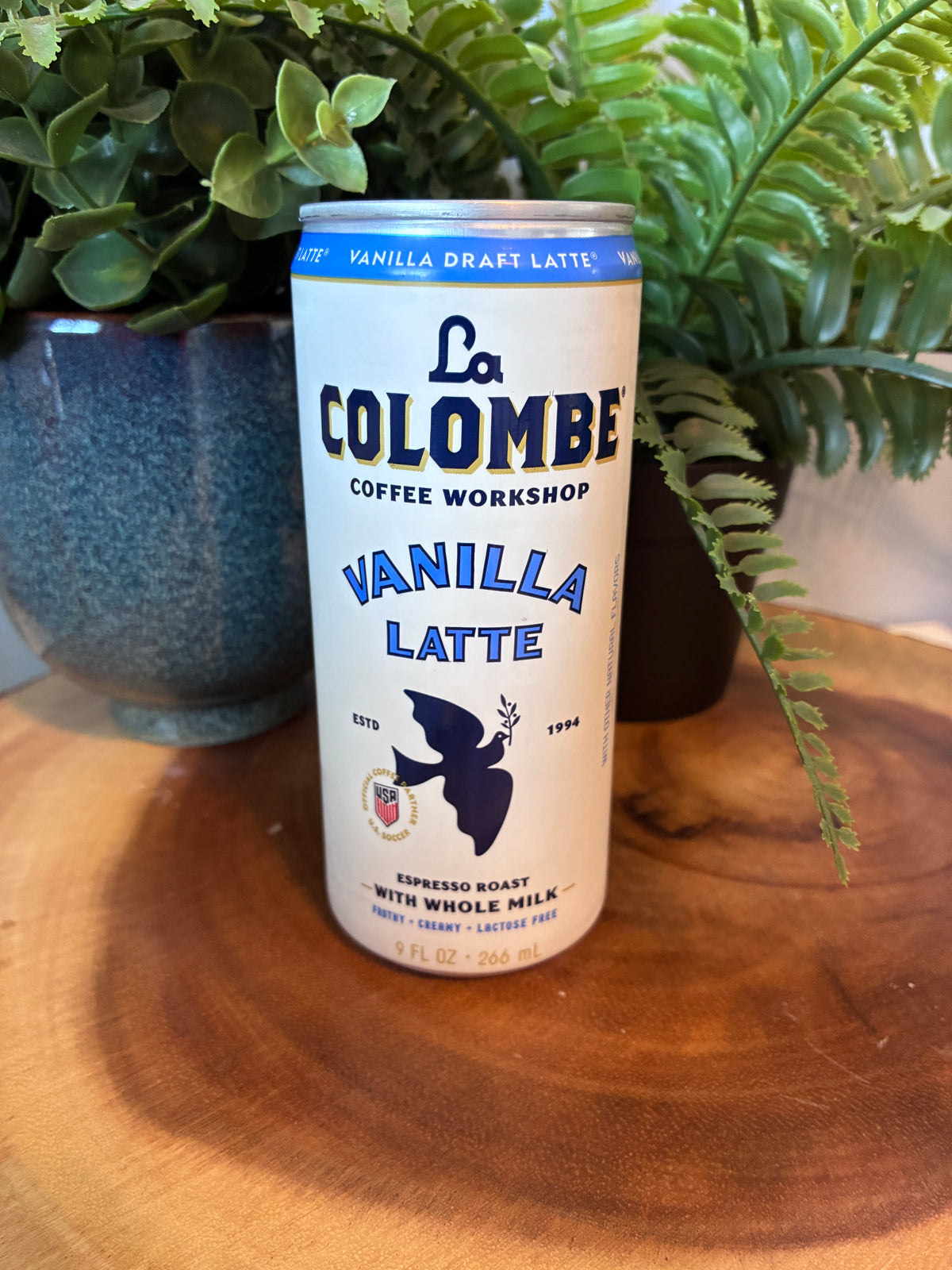 Le Colombe Vanilla Latte Can Candle