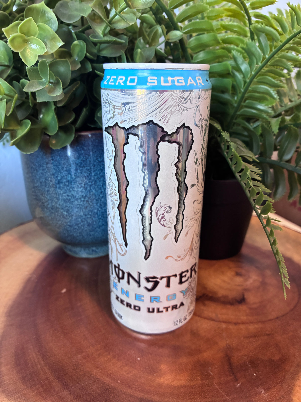 White Energy Drink Can Candle
