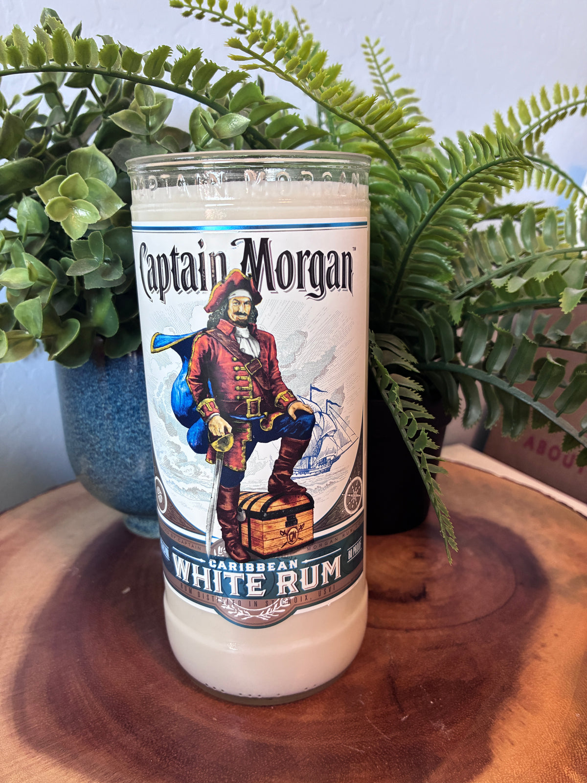 Captain Morgan 'White Rum' Candle