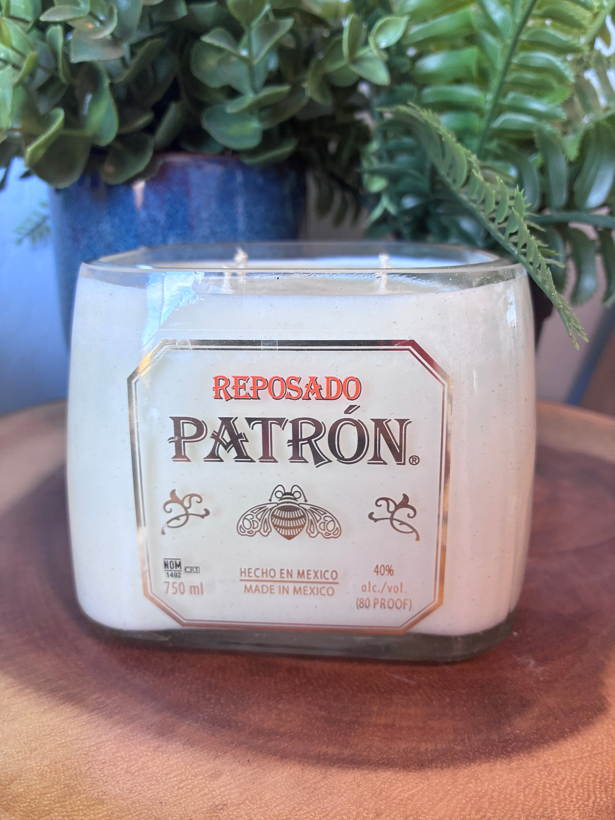 Patron 'Resposado' Tequila Candle