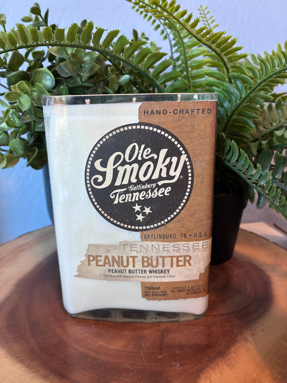 Ole Smokey Peanut Butter Whiskey Candle