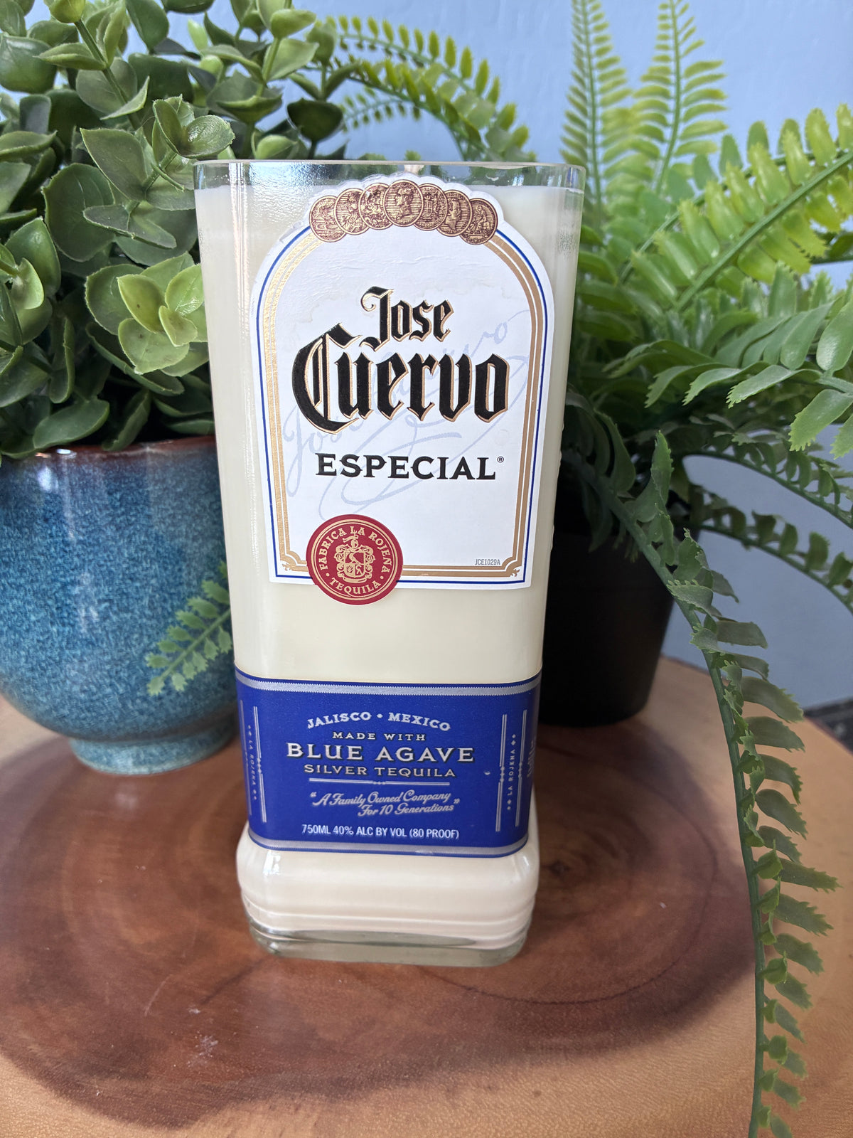 Jose Cuervo Tequila Bottle Candle