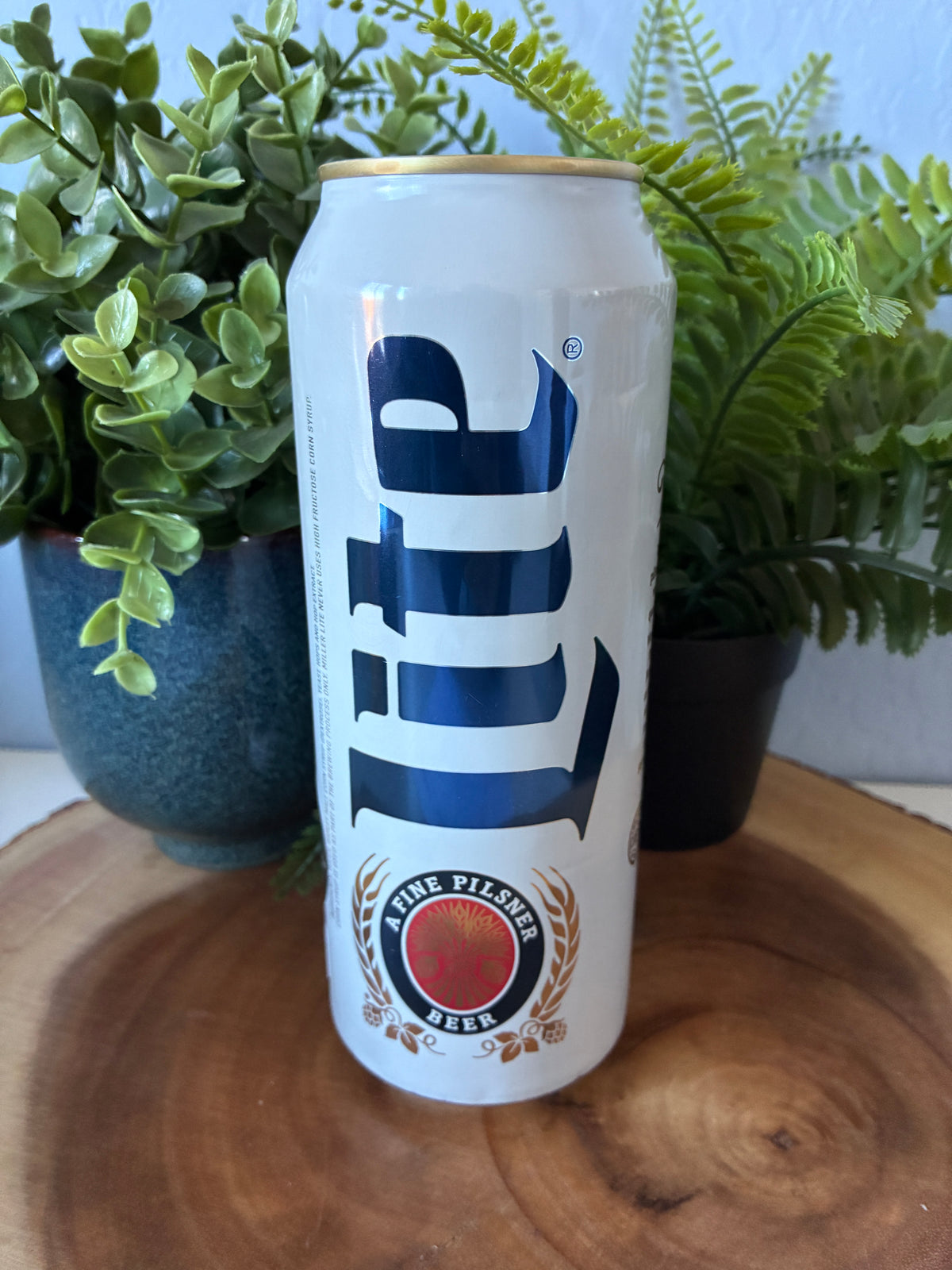 Miller Lite Beer Candle