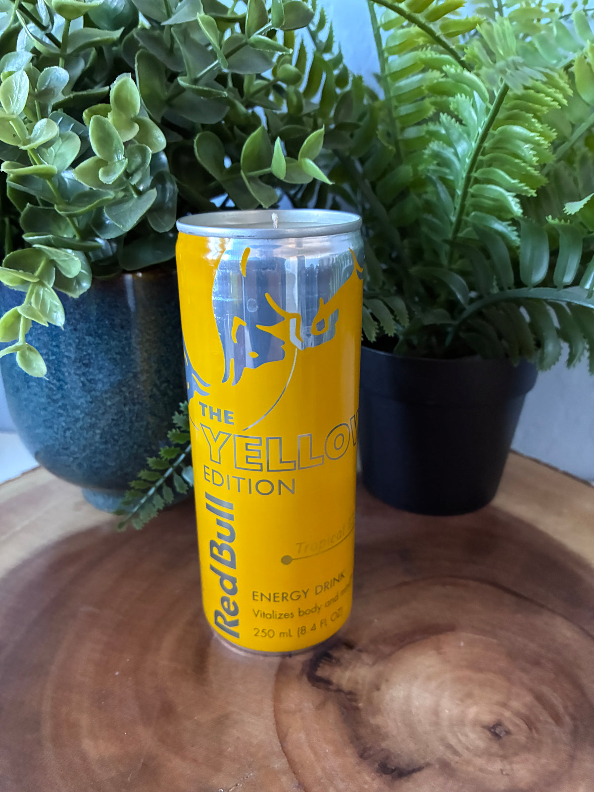 Redbull 'Tropical' Can Candle