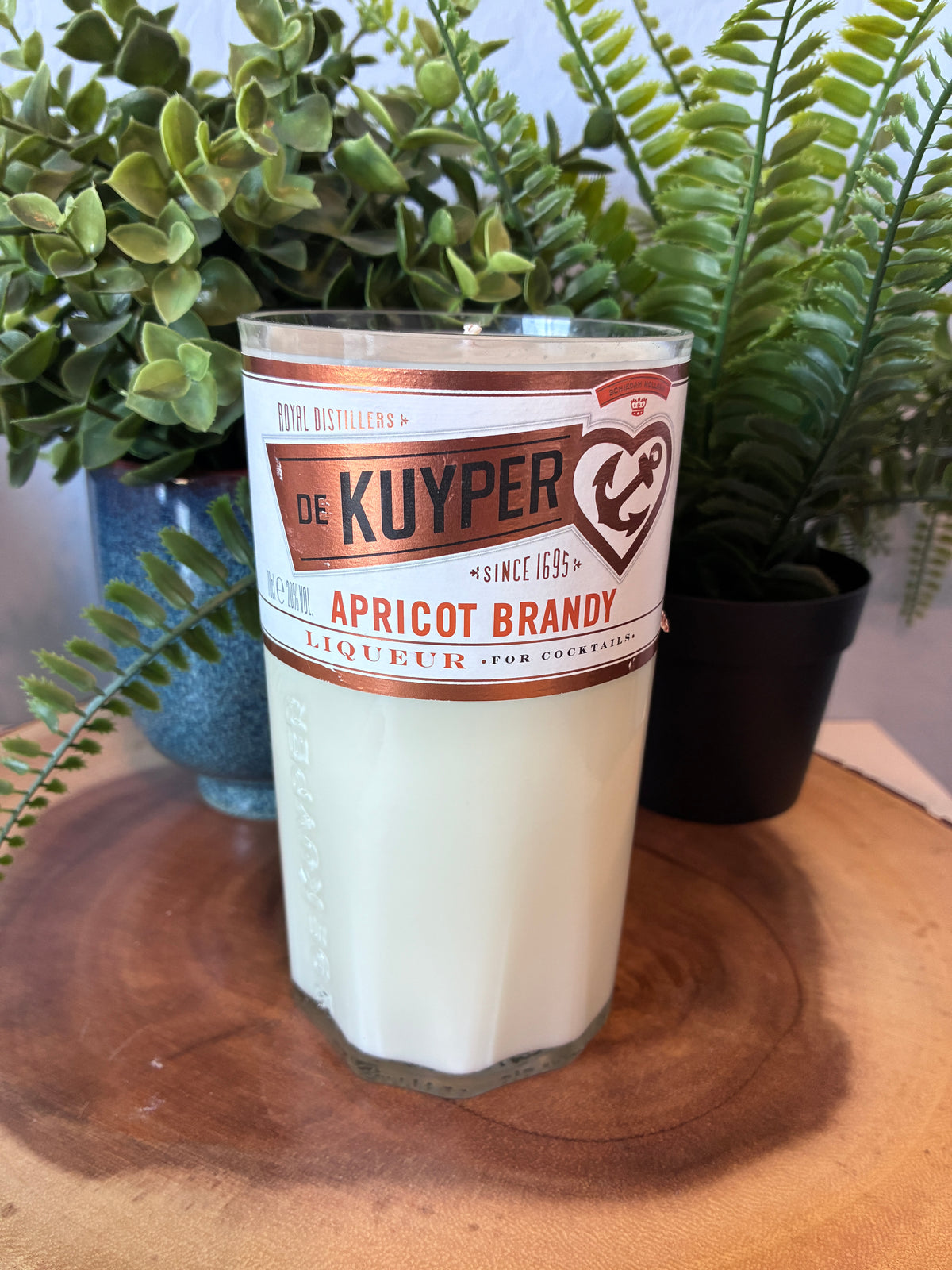 DeKuyper Apricot Brandy Candle