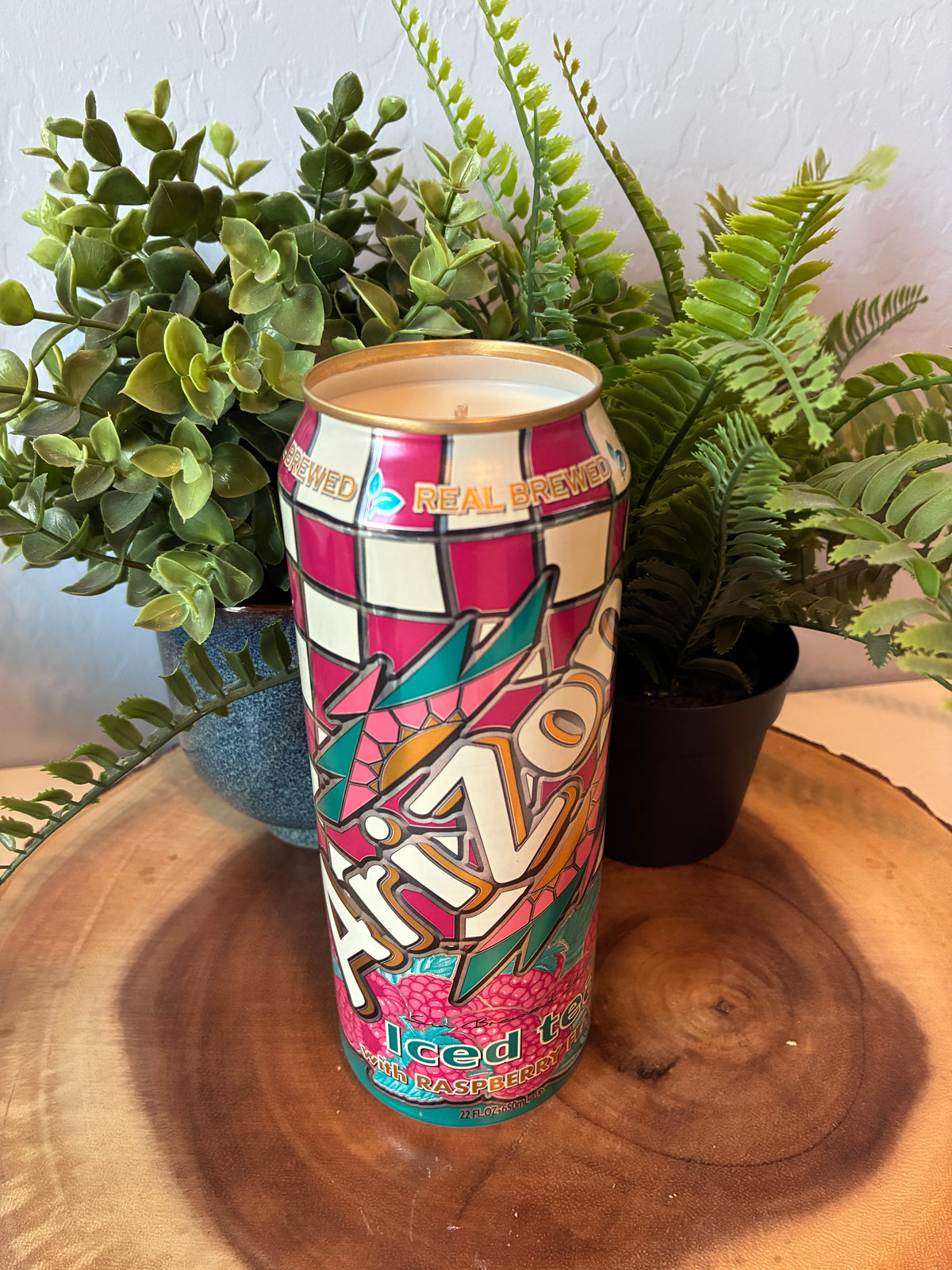 Arizona Tea Can Candle