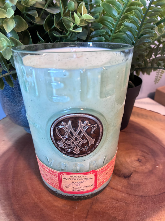 Meili Vodka Bottle Candle