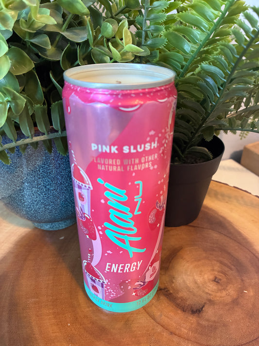 Alani 'Pink Slush' Energy Drink Can Candle