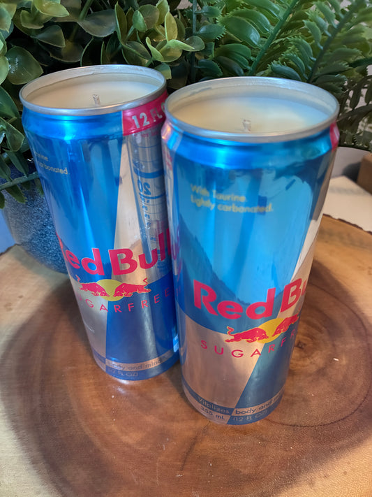 Redbull 'Sugar Free' Energy Drink Can Candle