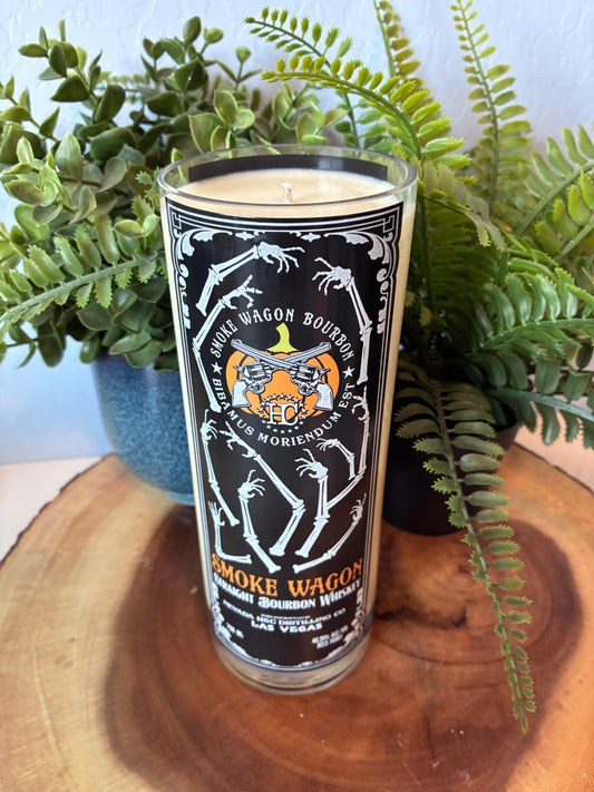 Smoke Wagon Bourbon Whiskey Candle