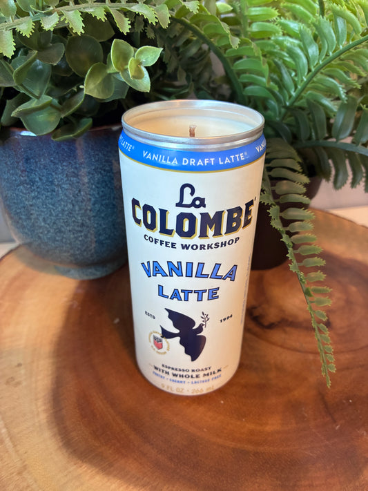 Le Colombe Vanilla Latte Can Candle