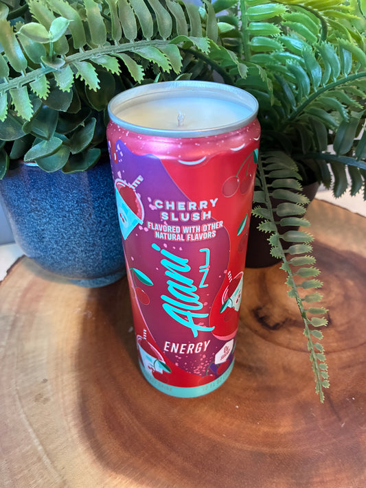Alani 'Cherry Slush' Energy Drink Can Candle