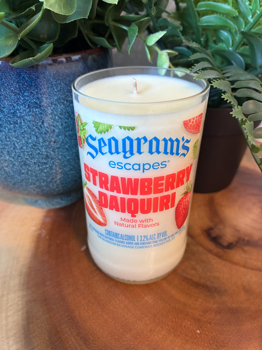 Seagrams Strawberry Daquiri Candle