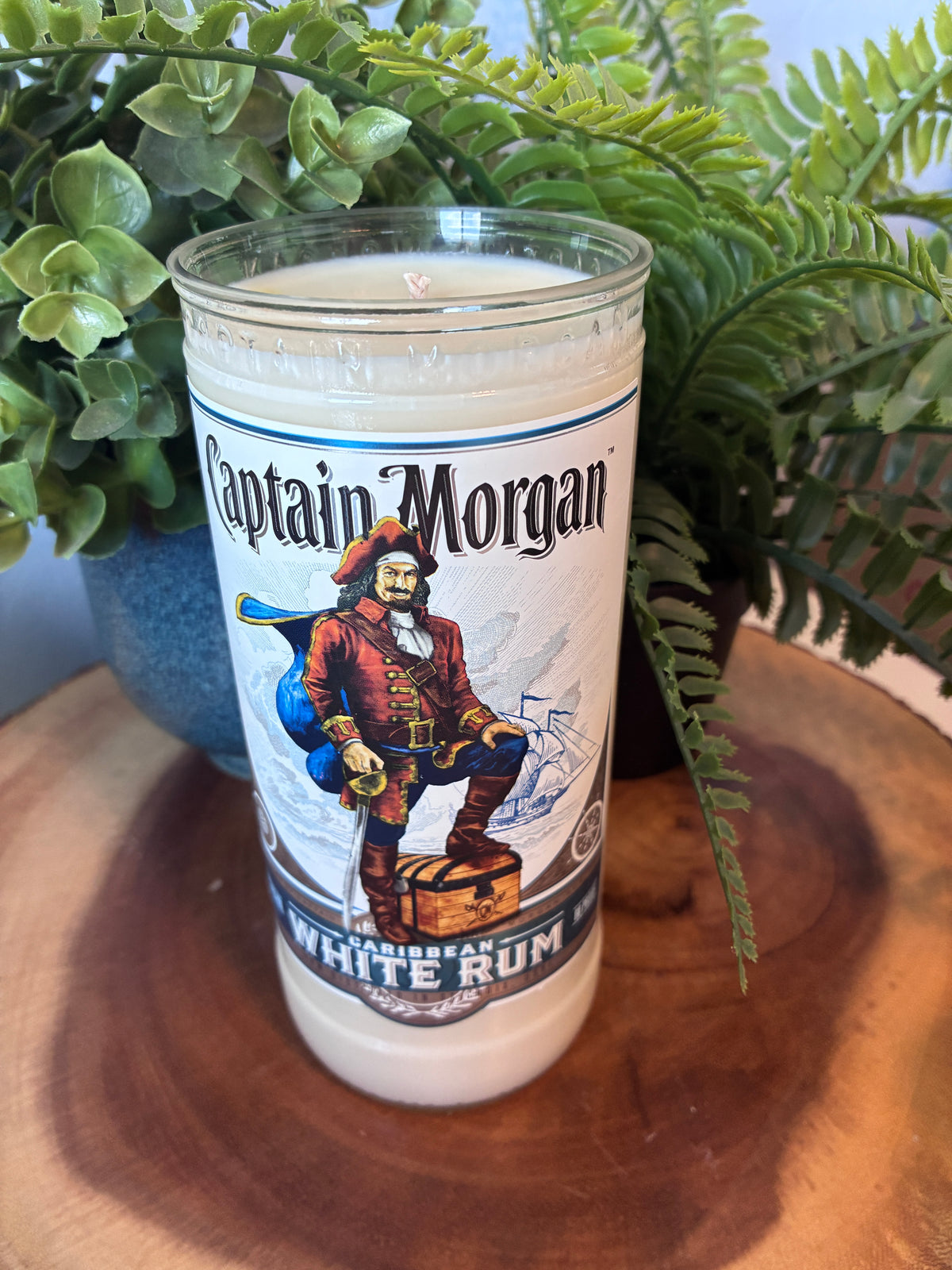 Captain Morgan 'White Rum' Candle