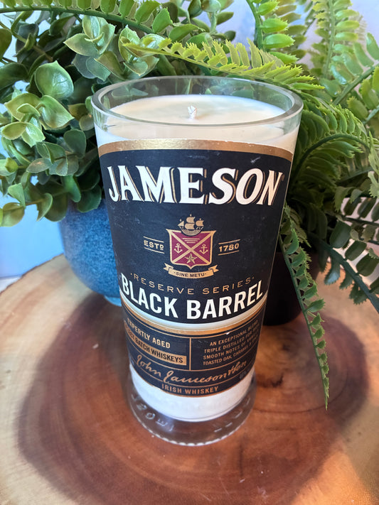 Jameson Black Barrel Whiskey Candle