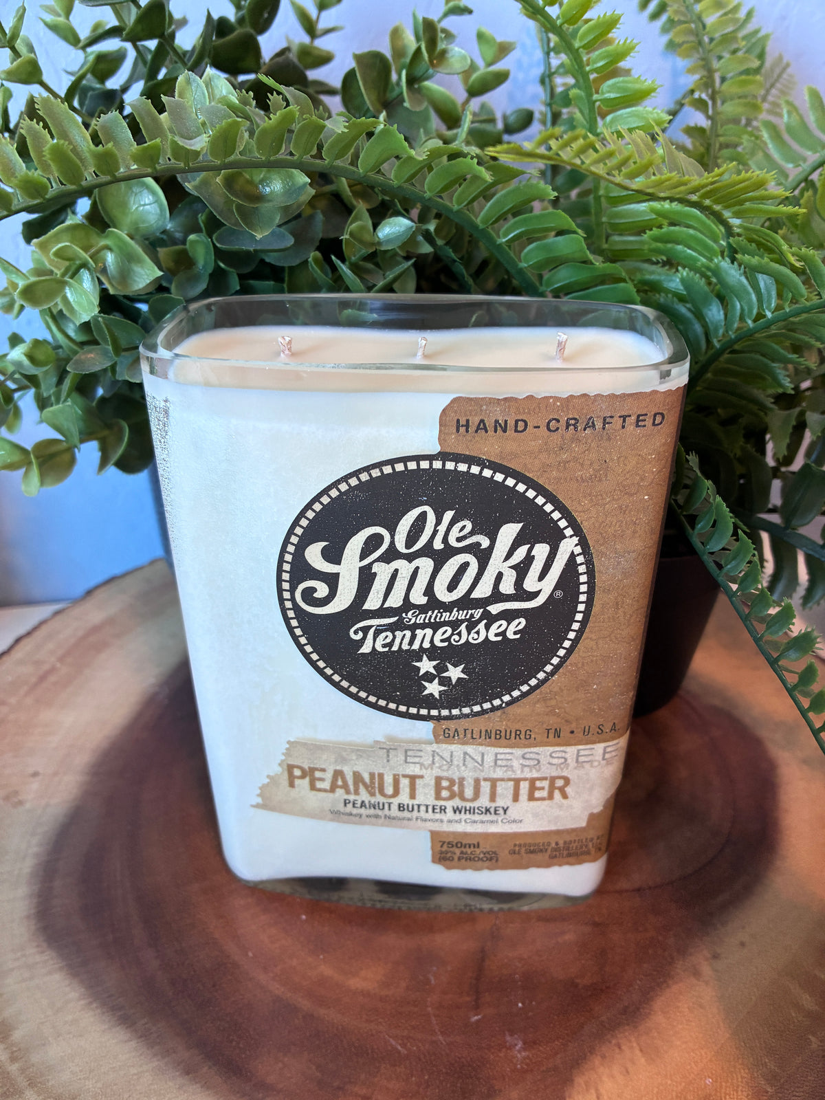 Ole Smokey Peanut Butter Whiskey Candle