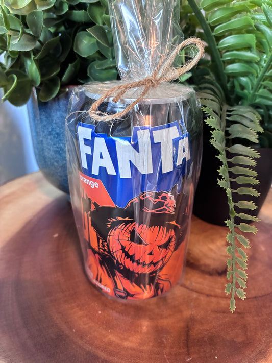 Fanta 'Halloween' Orange Soda Can Candle