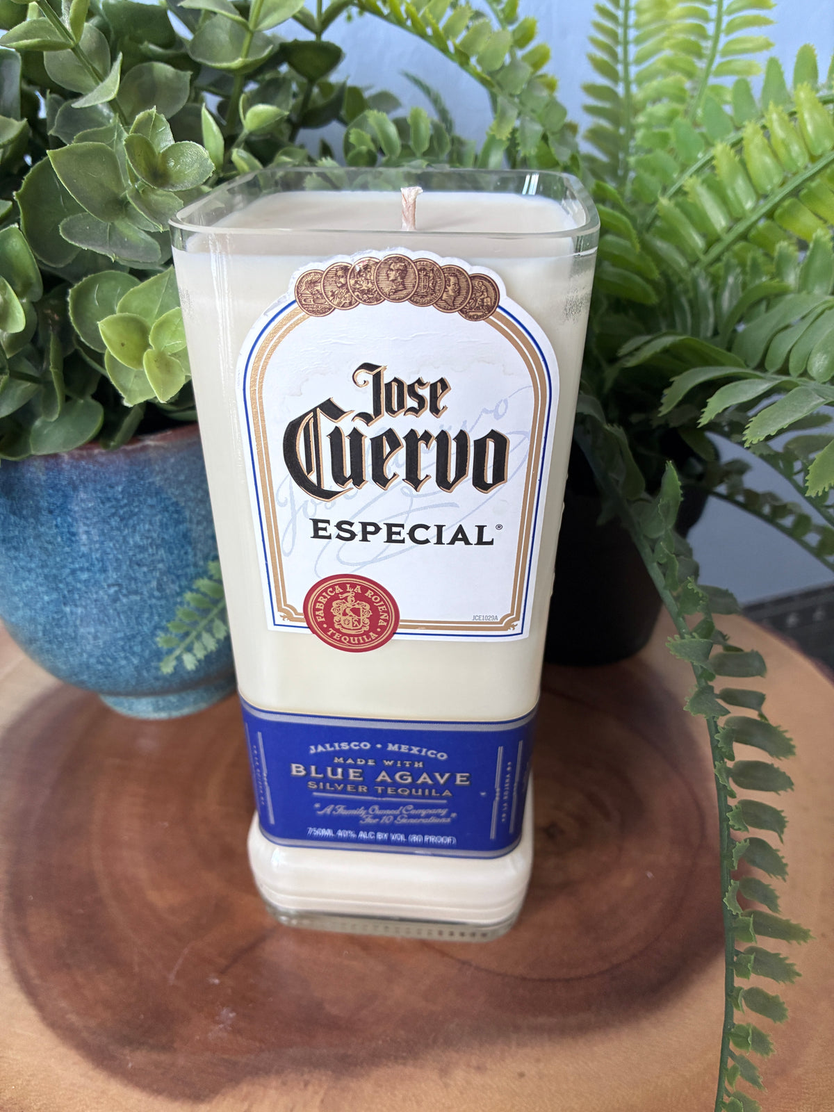 Jose Cuervo Tequila Bottle Candle