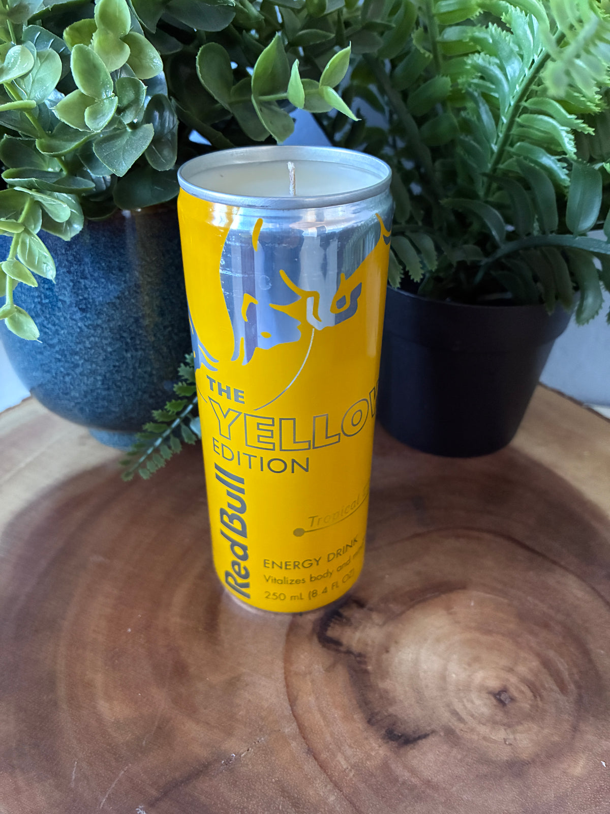Redbull 'Tropical' Can Candle