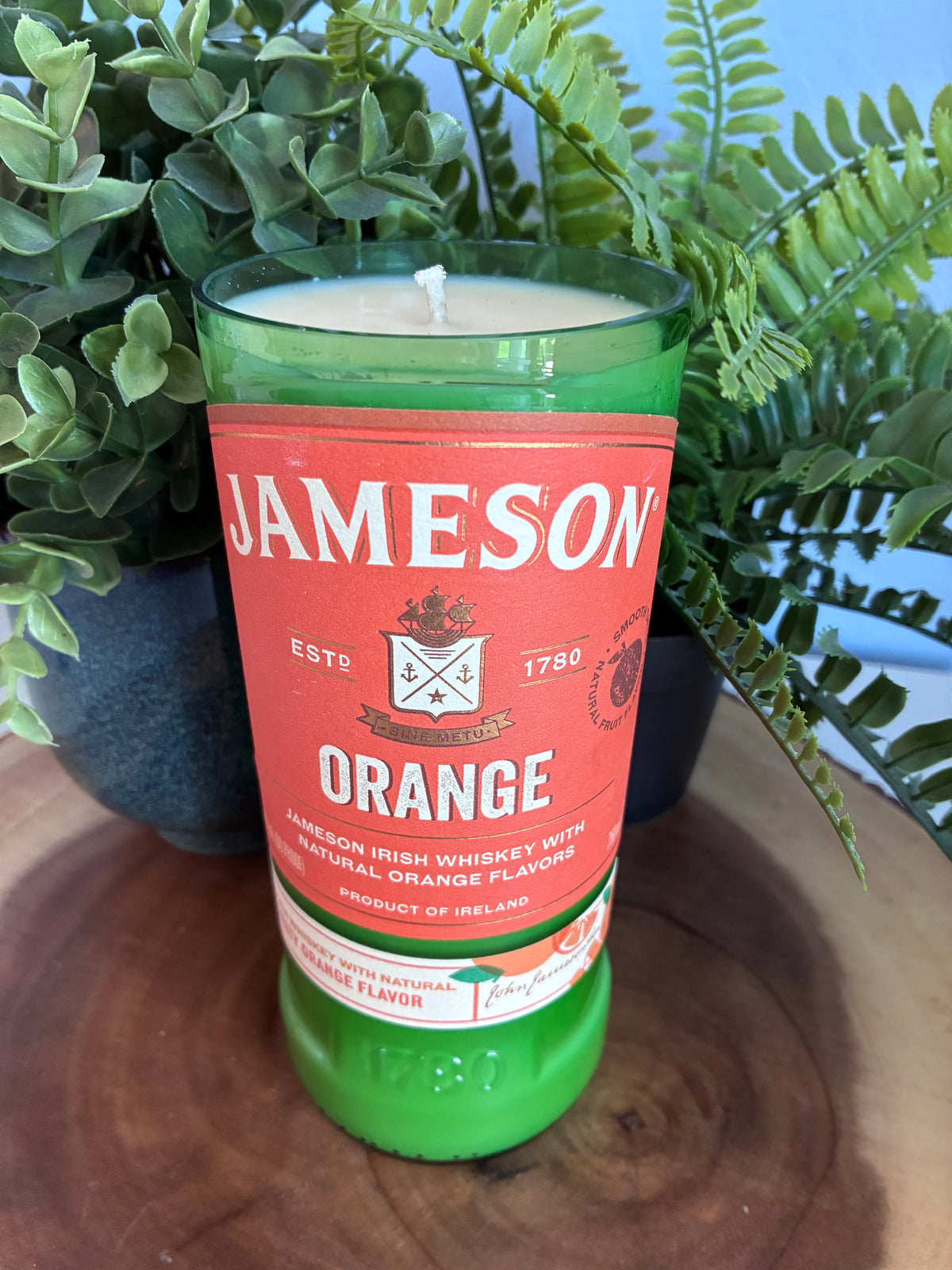 Jameson 'Orange' Irish Whiskey Candle