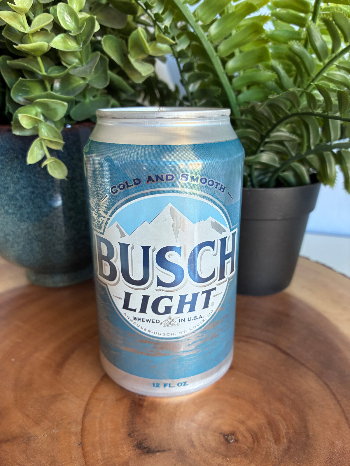 Busch Light Beer Can Candle