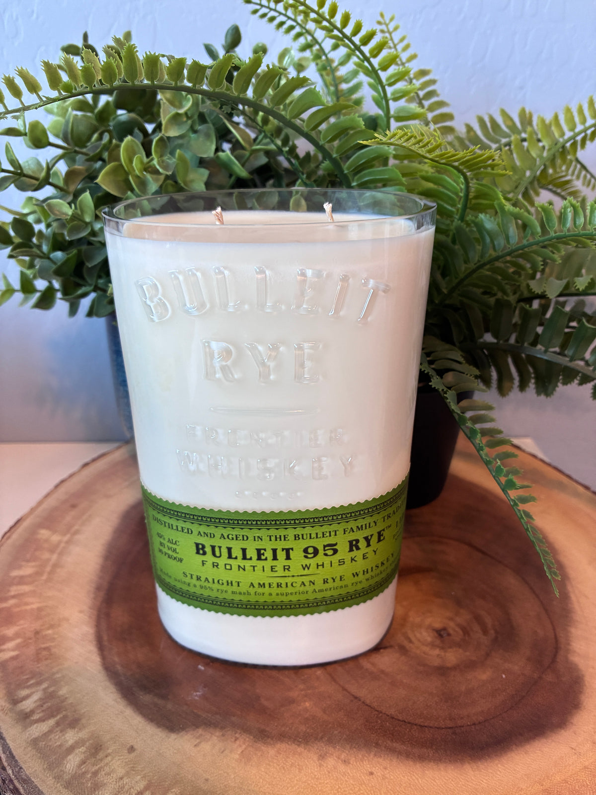 Bulleit Rye Whiskey Candle