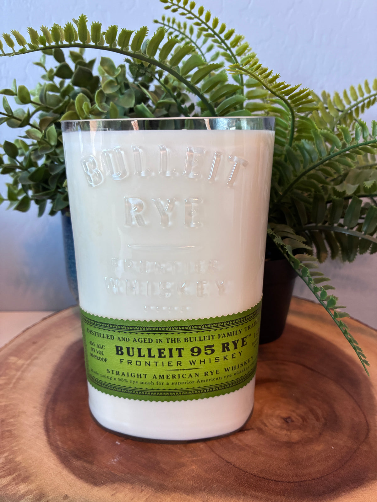Bulleit Rye Whiskey Candle