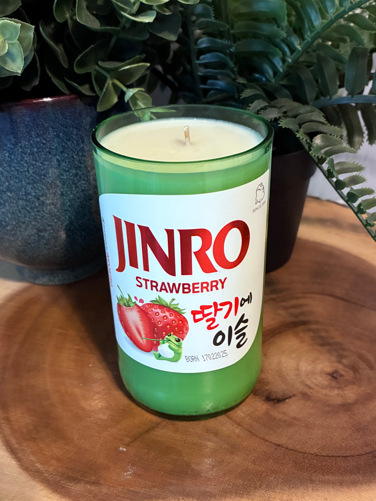 Jinro Strawberry Soju Candle