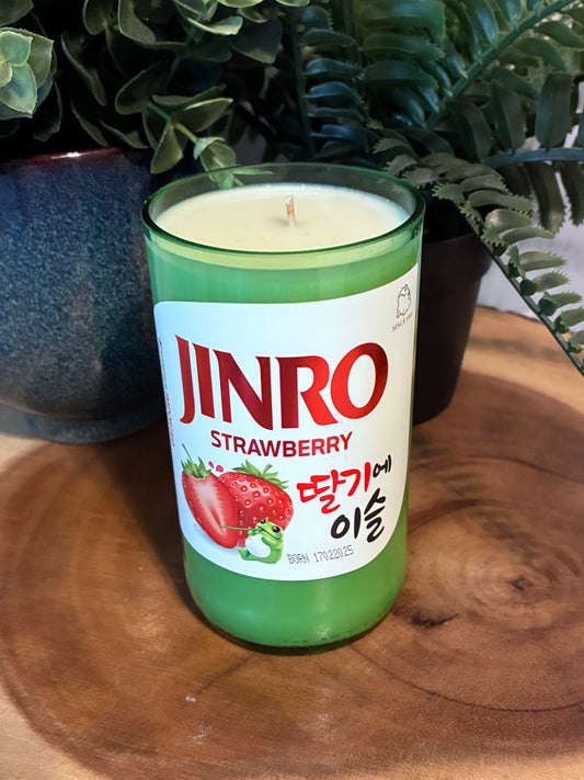 Jinro Strawberry Soju Candle