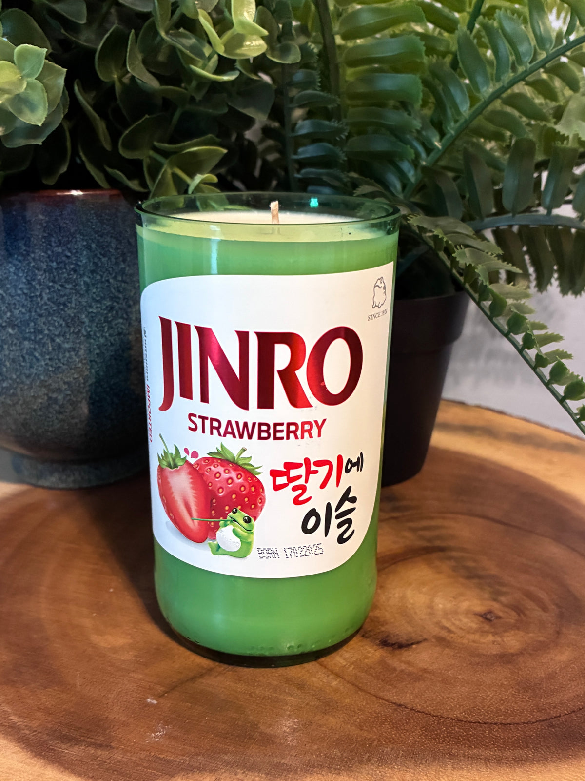 Jinro Strawberry Soju Candle