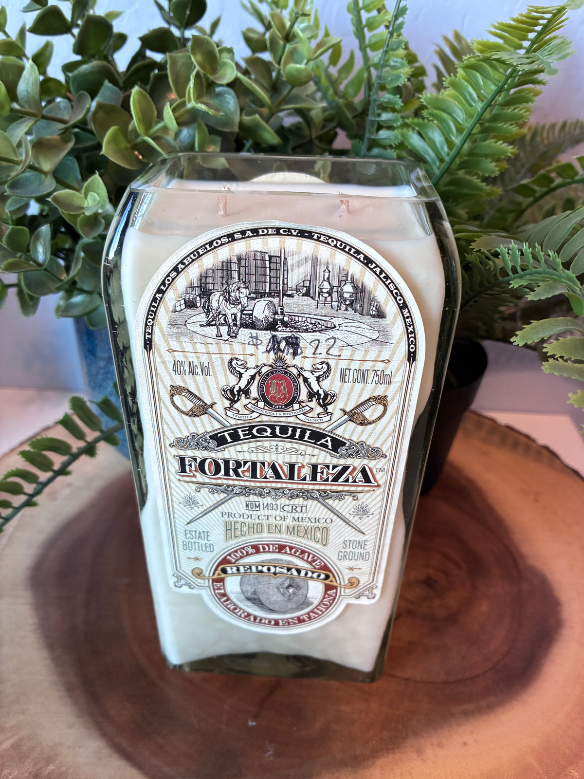 Fortaleza Reposado Tequila Candle