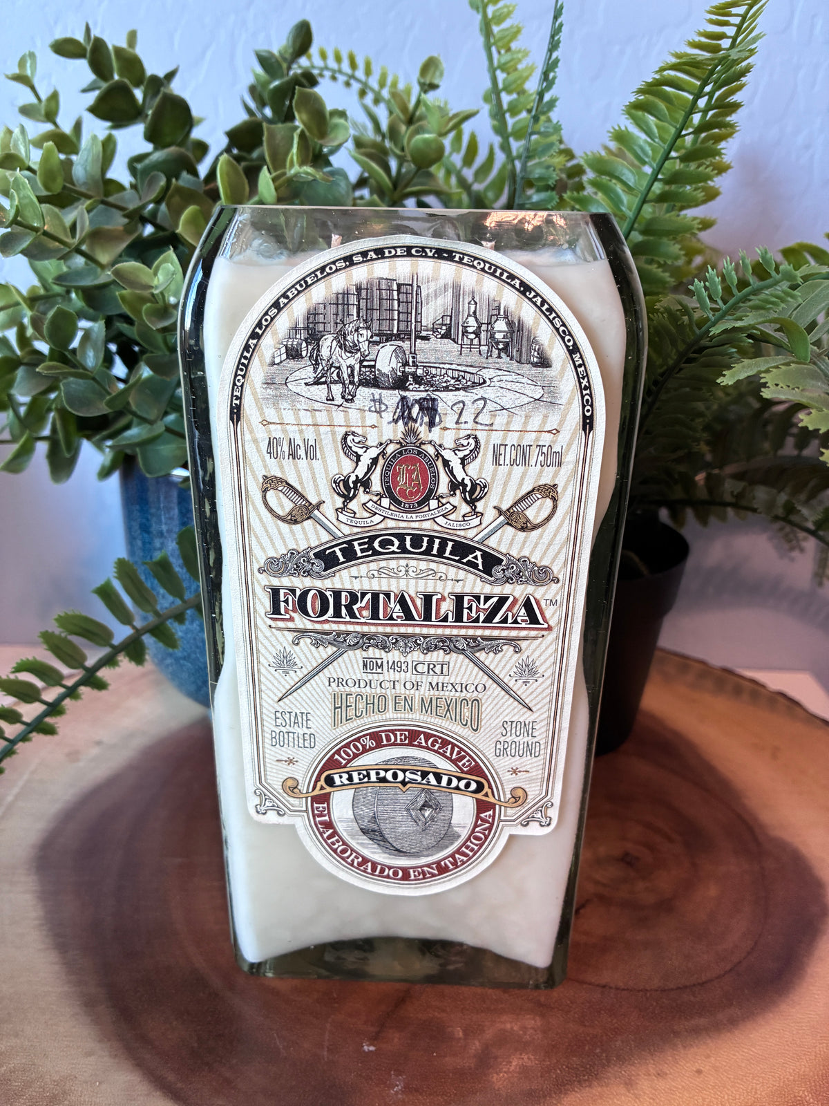 Fortaleza Reposado Tequila Candle