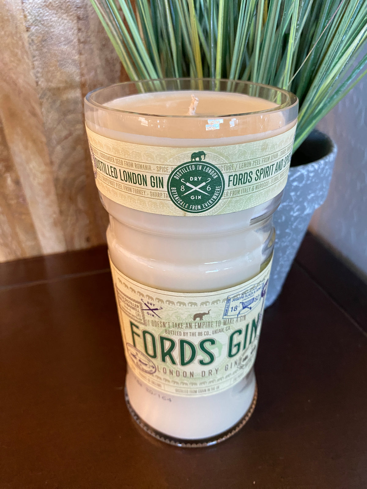Fords London Dry Gin Candle