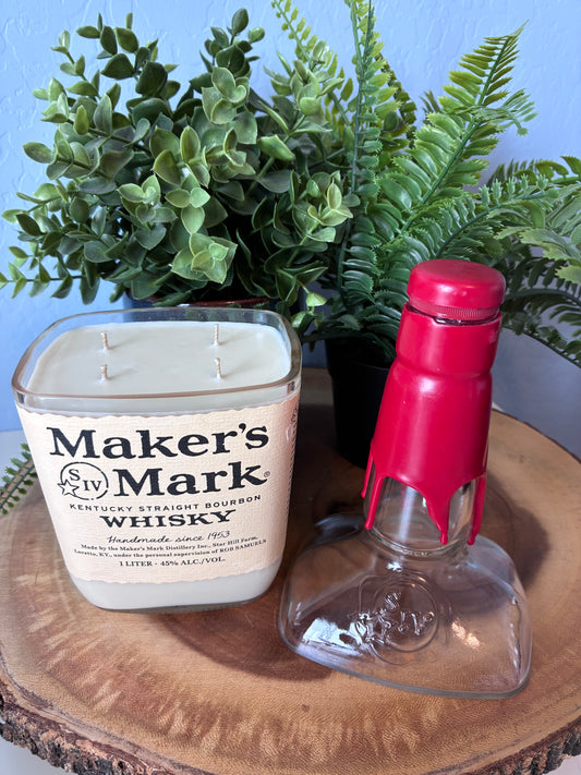 Makers Mark Kentucky Bourbon Whisky Candle