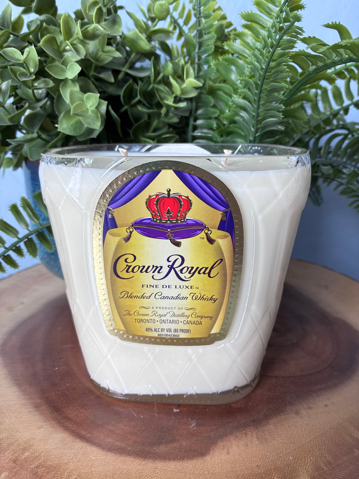 Crown Royal Canadian Whiskey Candle