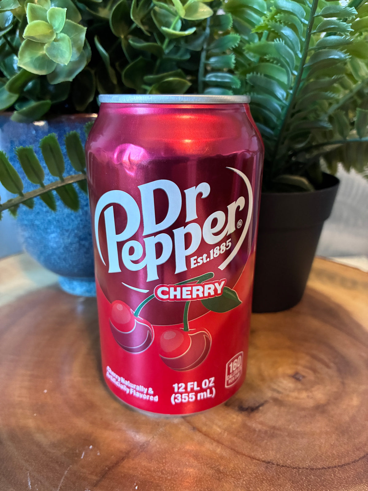 'Cherry' Dr Pepper Soda Can Candle