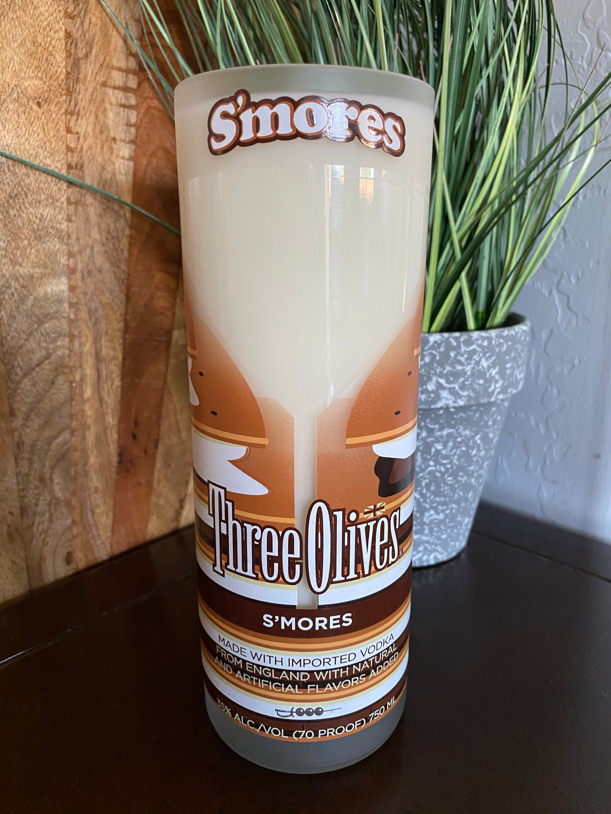 S'More Flavored Vodka Candle